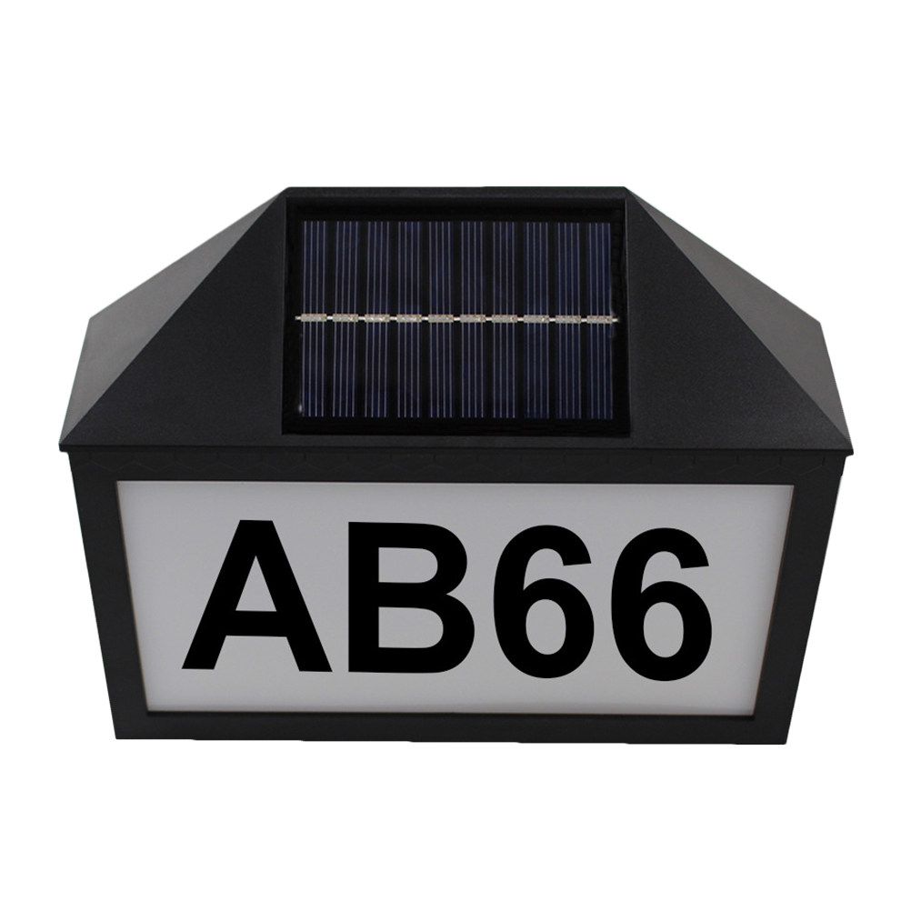 Number Solar Light Bright LED  - Outdoor Power Number reseña y precio