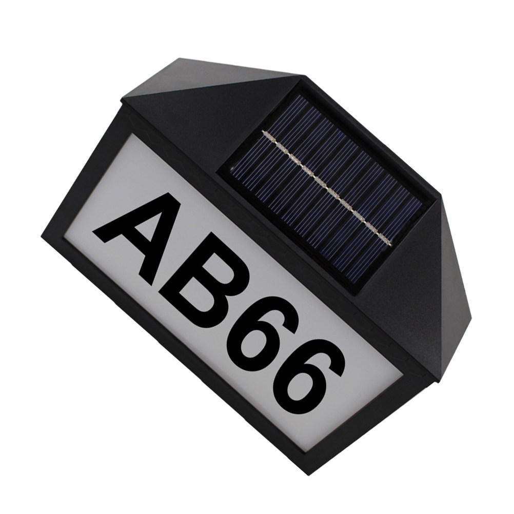 Number Solar Light Bright LED  - Outdoor Power Number reseña y precio